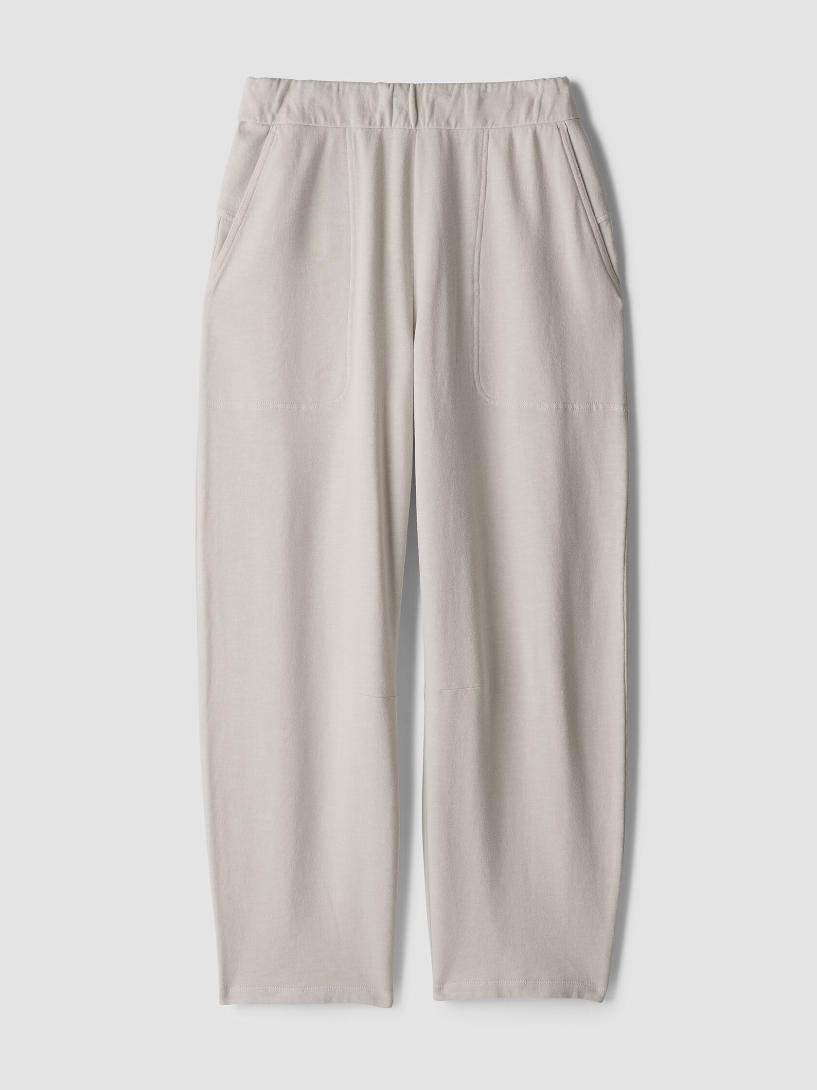 Garment-Dyed Organic Cotton Terry Arch Pant