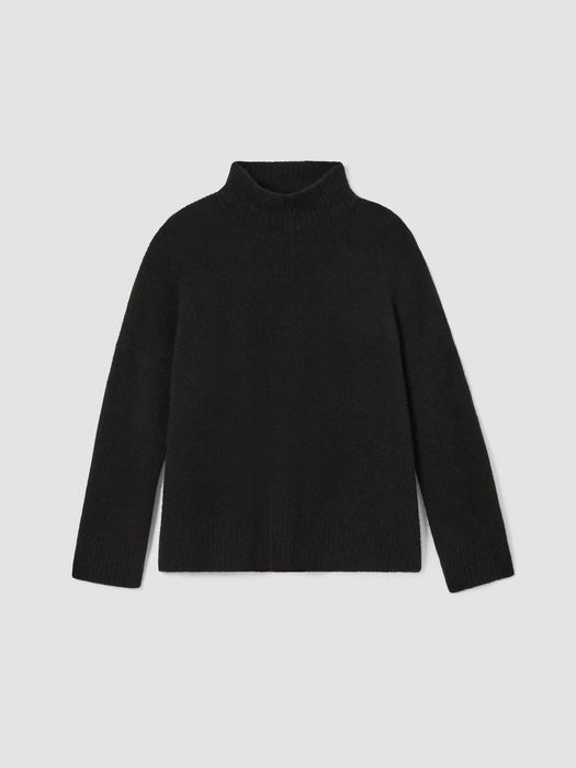 Cashmere Silk Bliss Turtleneck Box-Top