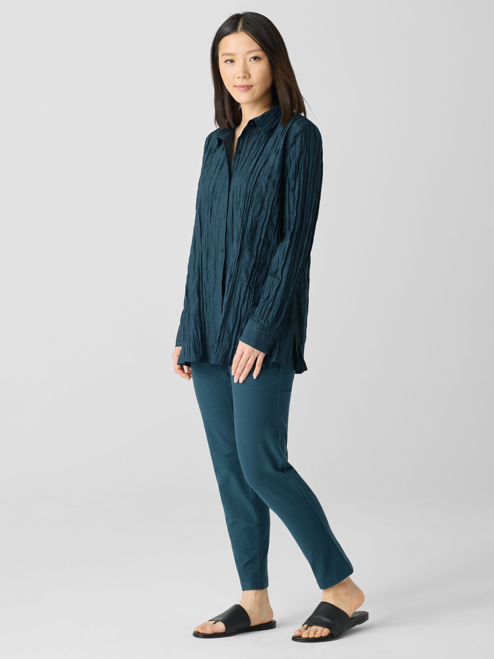 Washable Stretch Crepe Pant