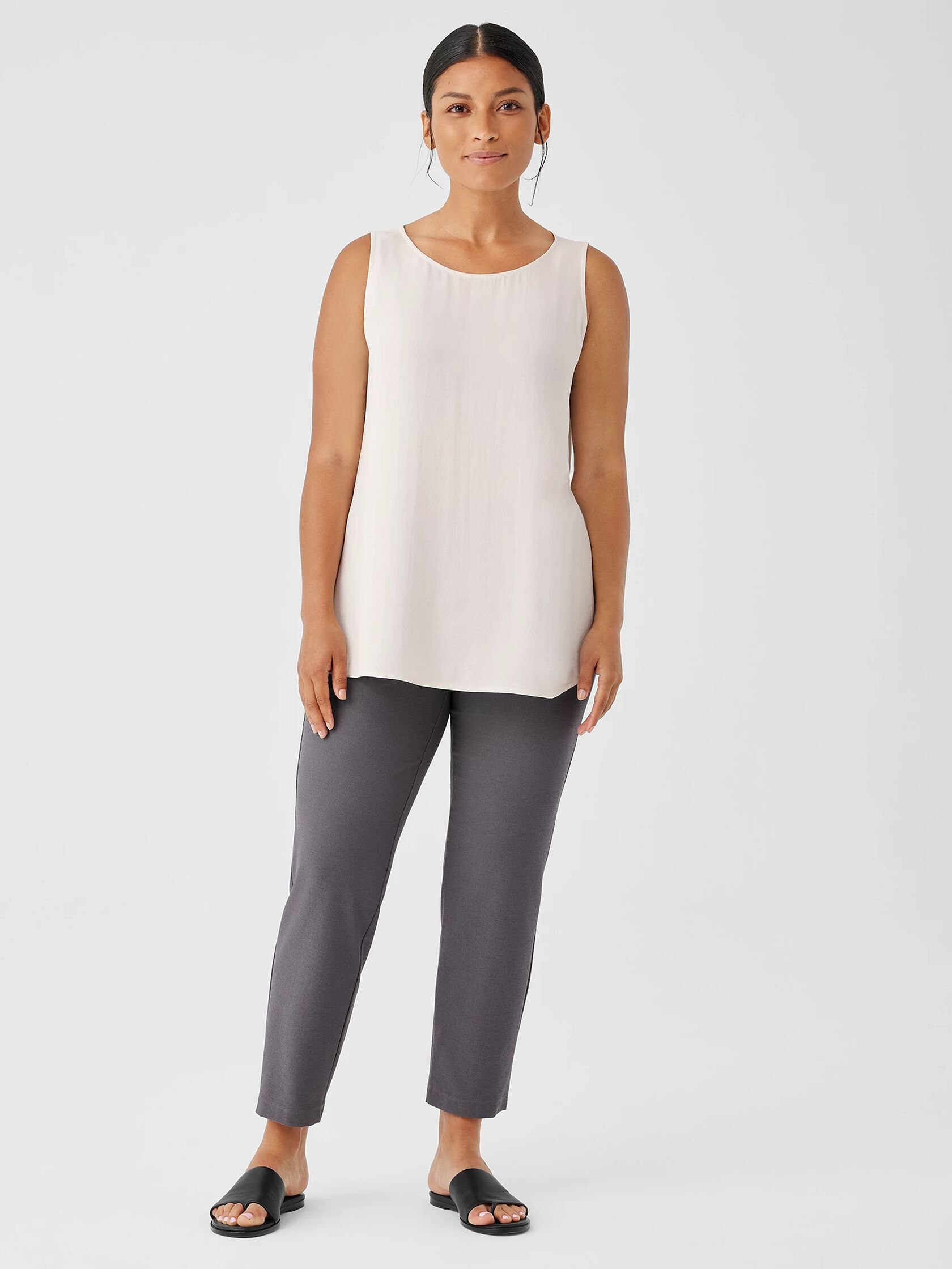 Washable Stretch Crepe Pant