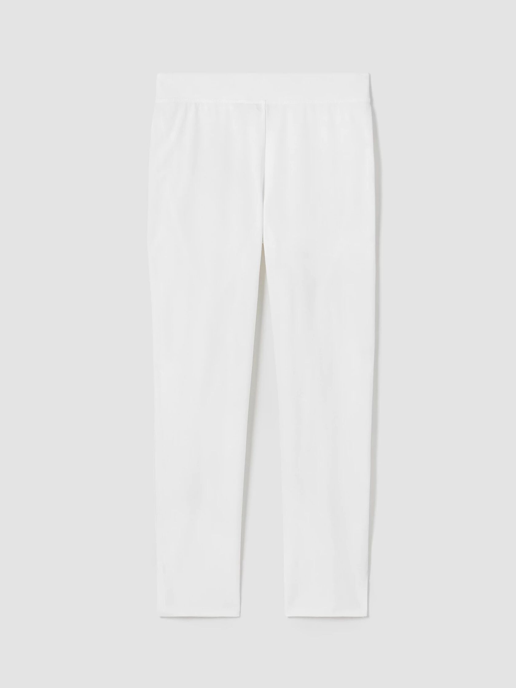 Washable Stretch Crepe Pant with Slits