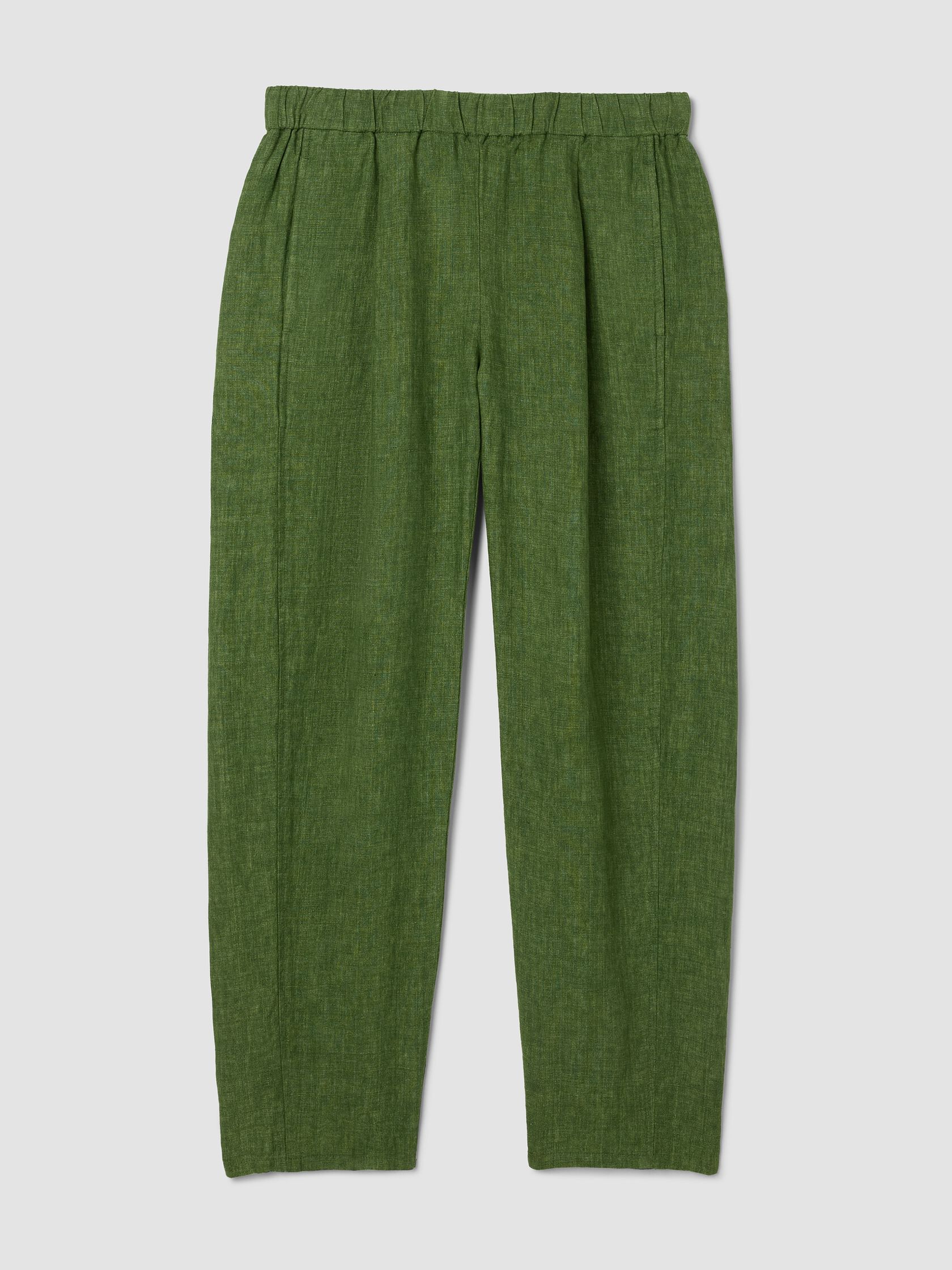 Washed Organic Linen D&eacute;lav&eacute; Lantern Pant
