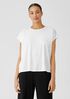 Fine Jersey Shirred-Back Top