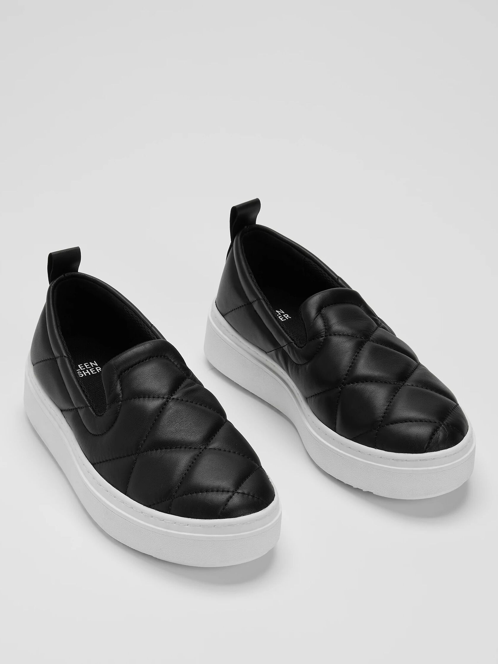 Poem Nappa Leather Platform Sneaker