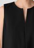 Lightweight Ponte Split Neck Dress