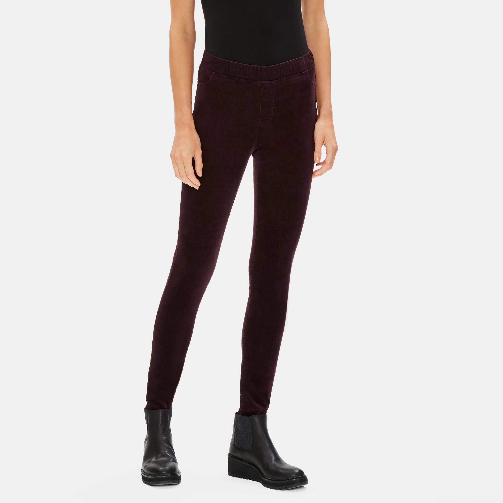 Organic Cotton Tencel Corduroy Leggings 