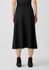 Lightweight Ponte Flared Skirt