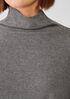 Cozy Brushed Terry Funnel Neck Top
