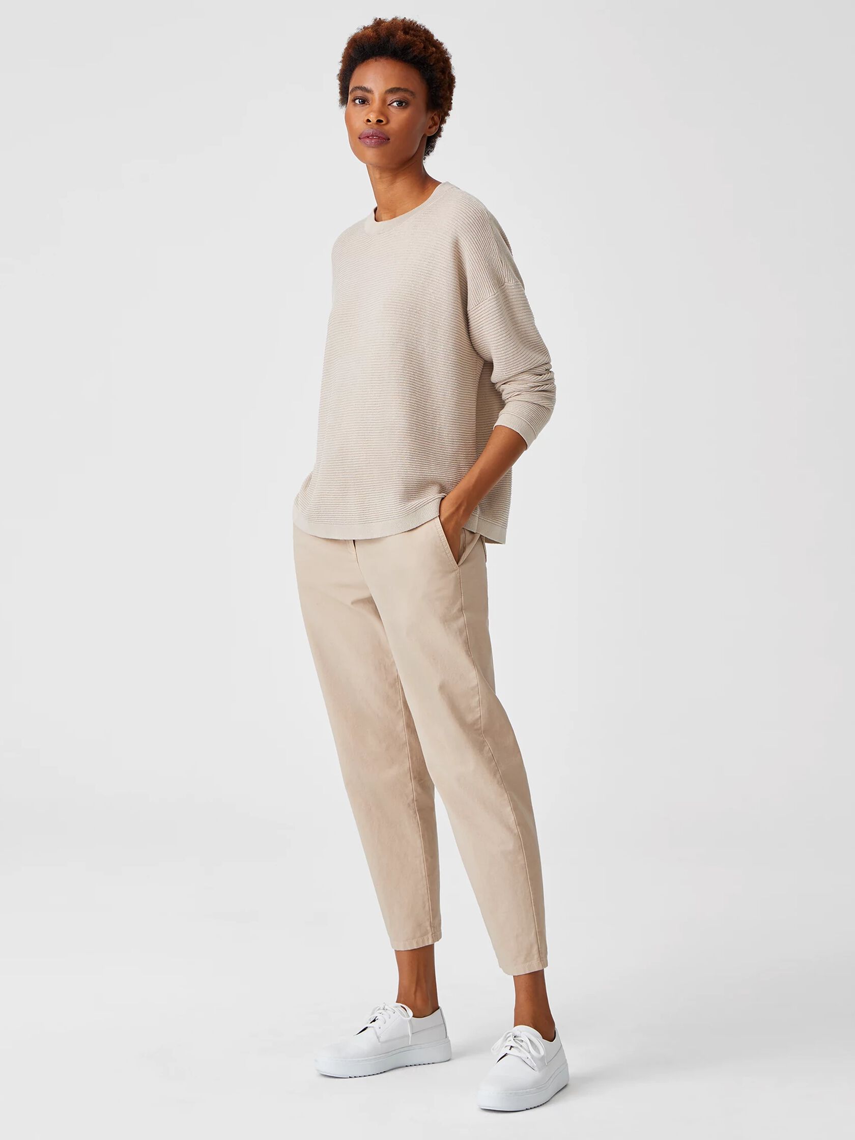 Organic Linen Cotton Box-Top