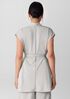 Washable Flex Ponte High Collar Vest