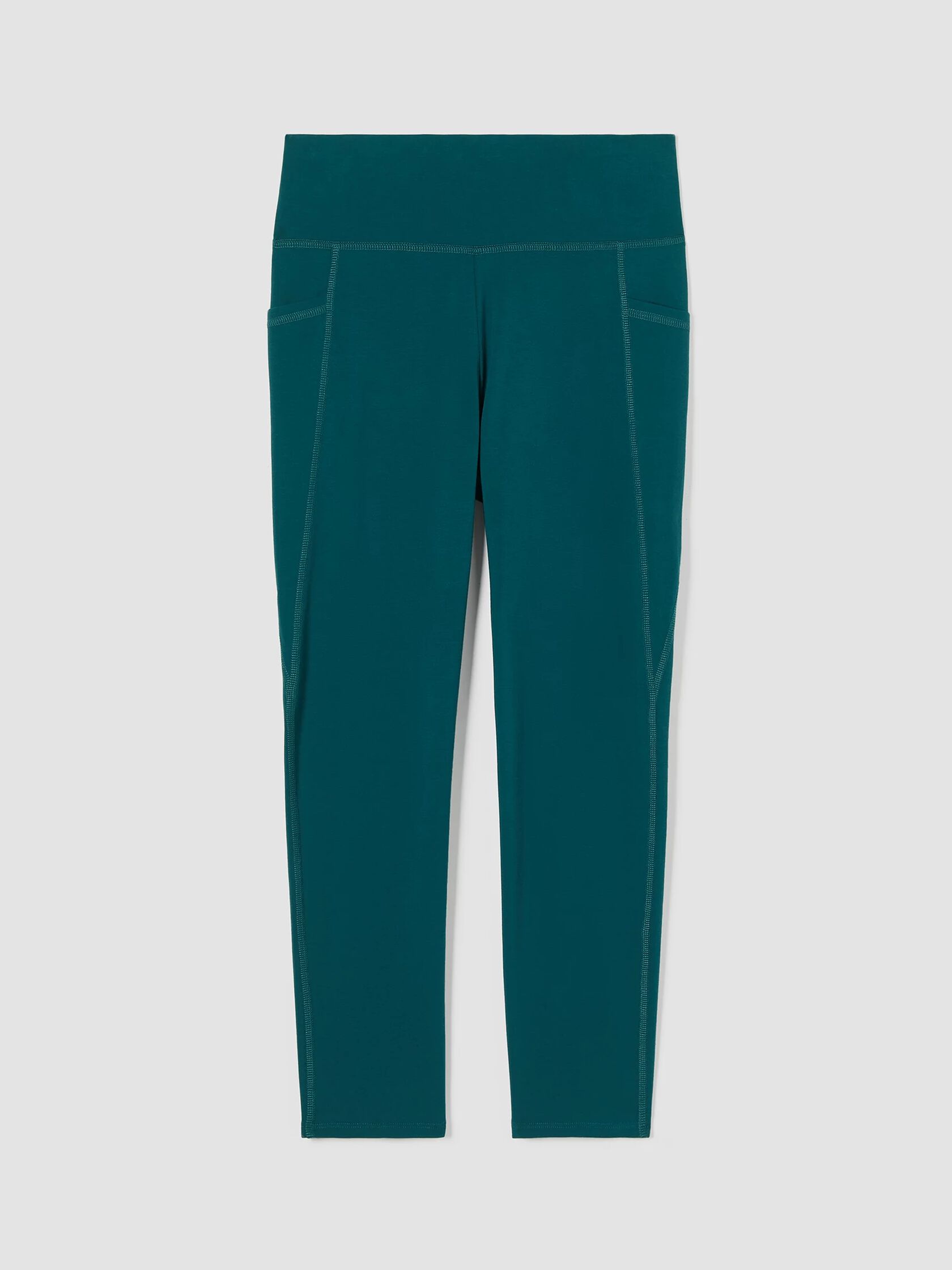 Pima Cotton Stretch Jersey Capri&nbsp;Leggings