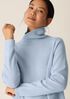 Italian Cashmere Turtleneck Top