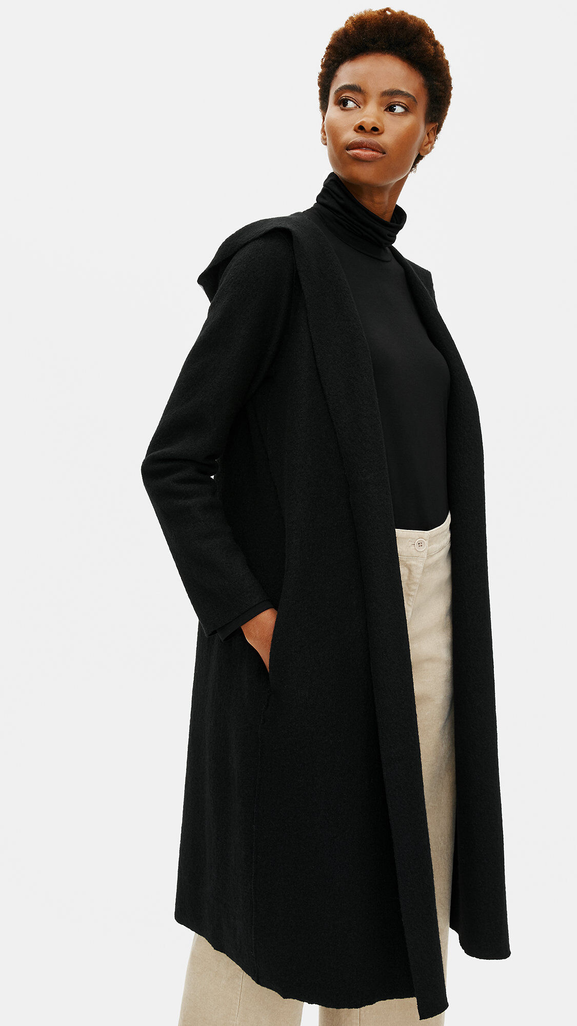 Eileen fisher coat sale 2025