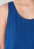 Organic Linen Jersey Scoop Neck Tank