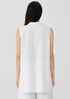 Organic Handkerchief Linen Sleeveless Shirt