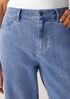 Cotton Stretch Denim Straight Jean