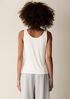 Stretch Silk Jersey Scoop Neck Tank