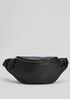Grainy Italian Leather Belt Bag
