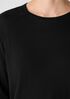 Superfine Merino Crew Neck Top in Regenerative Wool