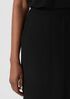 Washable Stretch Crepe Skirt