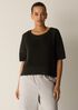 Organic Linen Cotton Round Neck Top