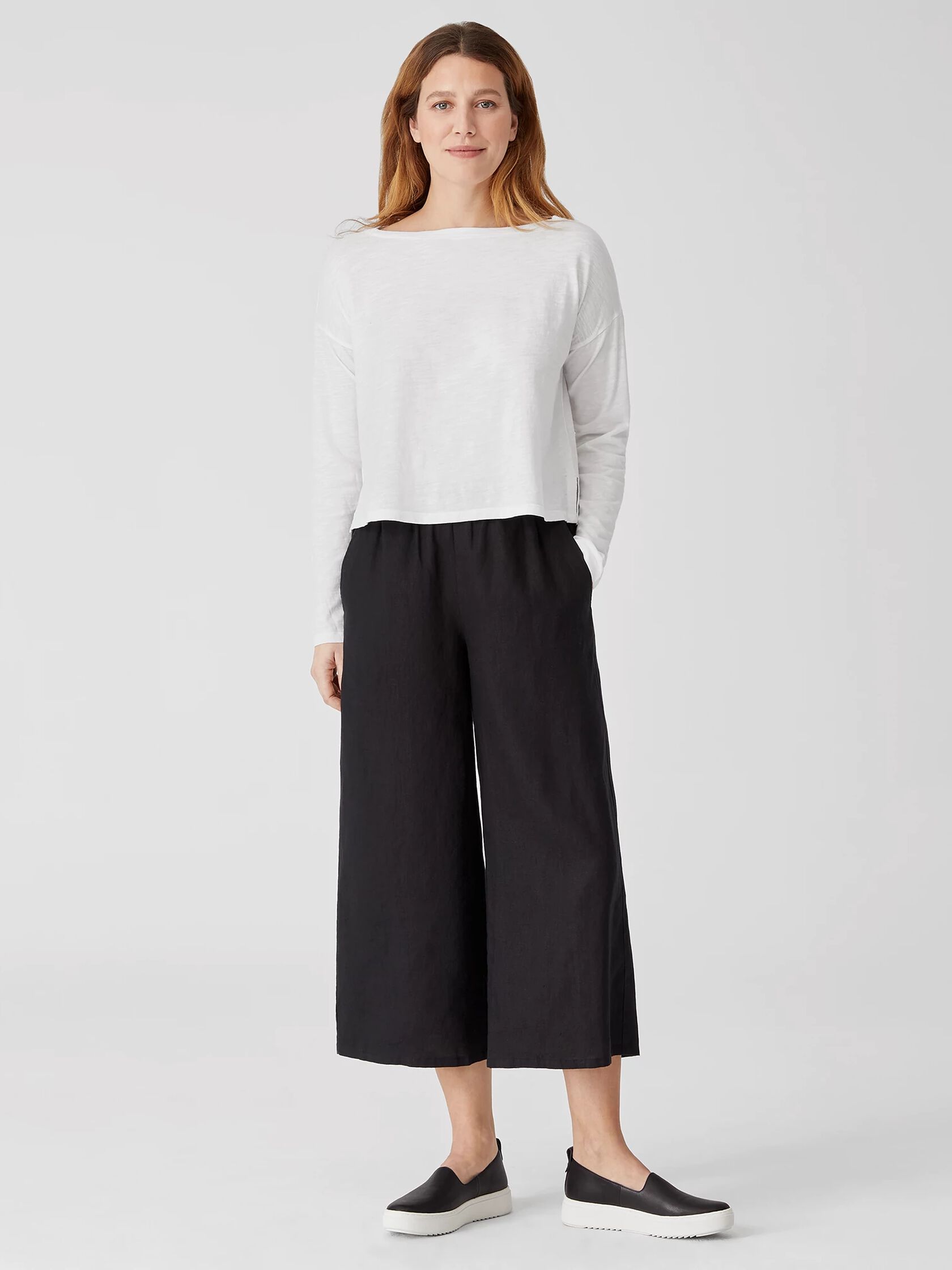 Organic Cotton Slub Box-Top