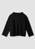 Peruvian Cotton Blend Funnel Neck Top