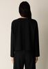 Resewn Washable Stretch Crepe Box-Top