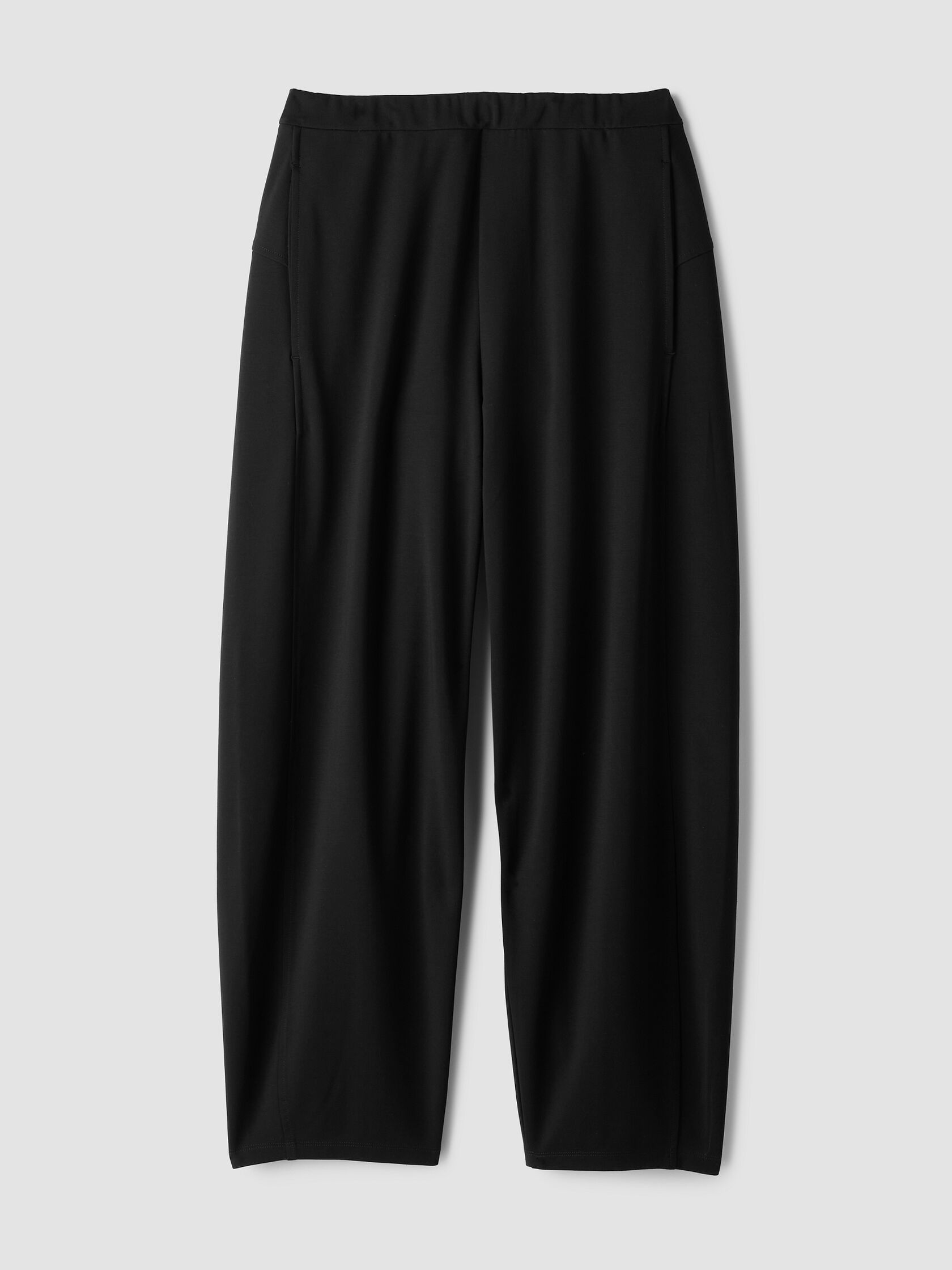 Extra-Fine Ponte Curved Lantern Pant