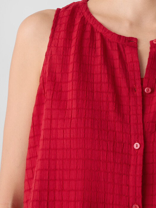 Organic Cotton Voile Box Vest