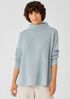 Peruvian Organic Cotton Blend Funnel Neck Top