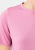 Organic Pima Cotton Jersey Round Neck Tee