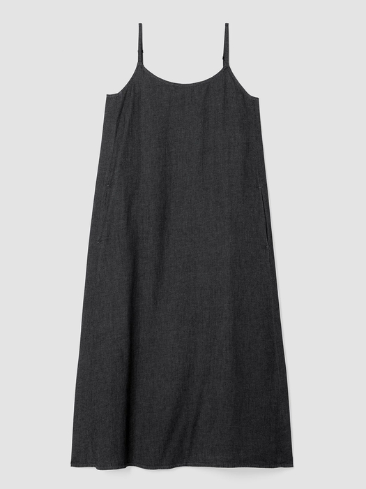 Airy Organic Cotton Twill Cami Dress