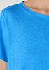 Organic Linen Jersey Crew Neck Tee