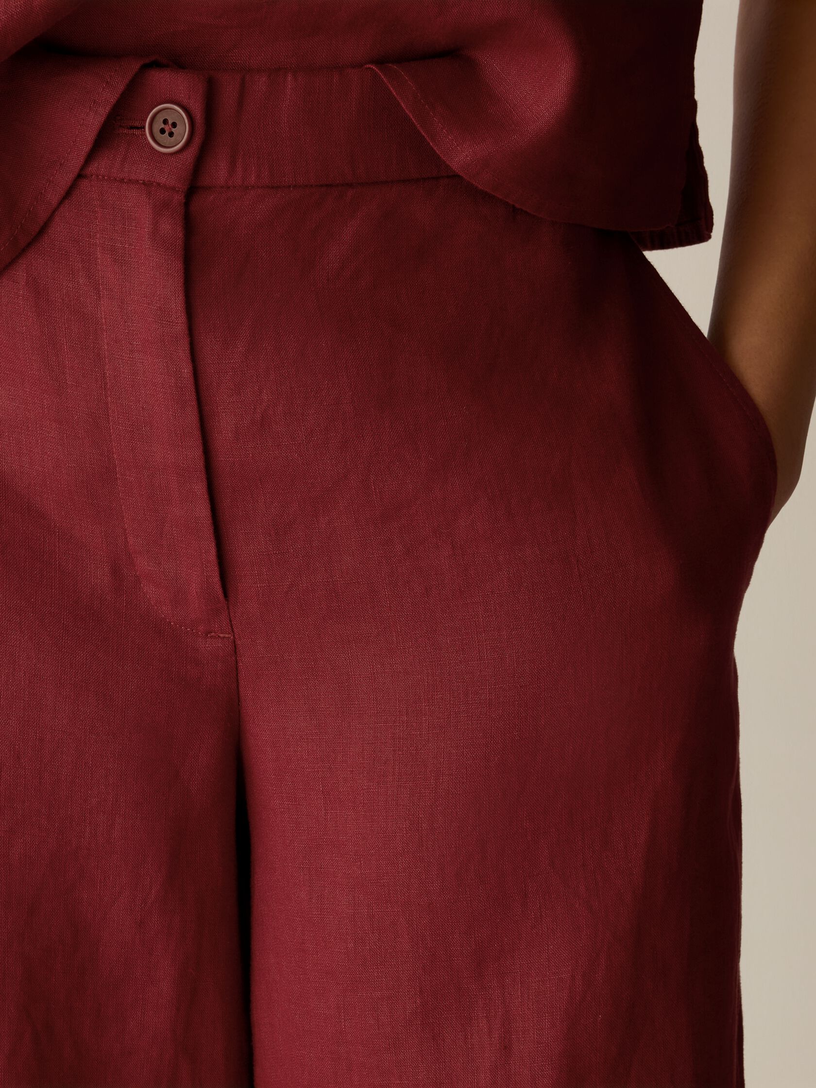 Organic Linen Full-Length Trouser