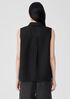 Handkerchief Linen Sleeveless Shirt