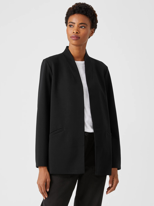 Flex Ponte High Collar Jacket