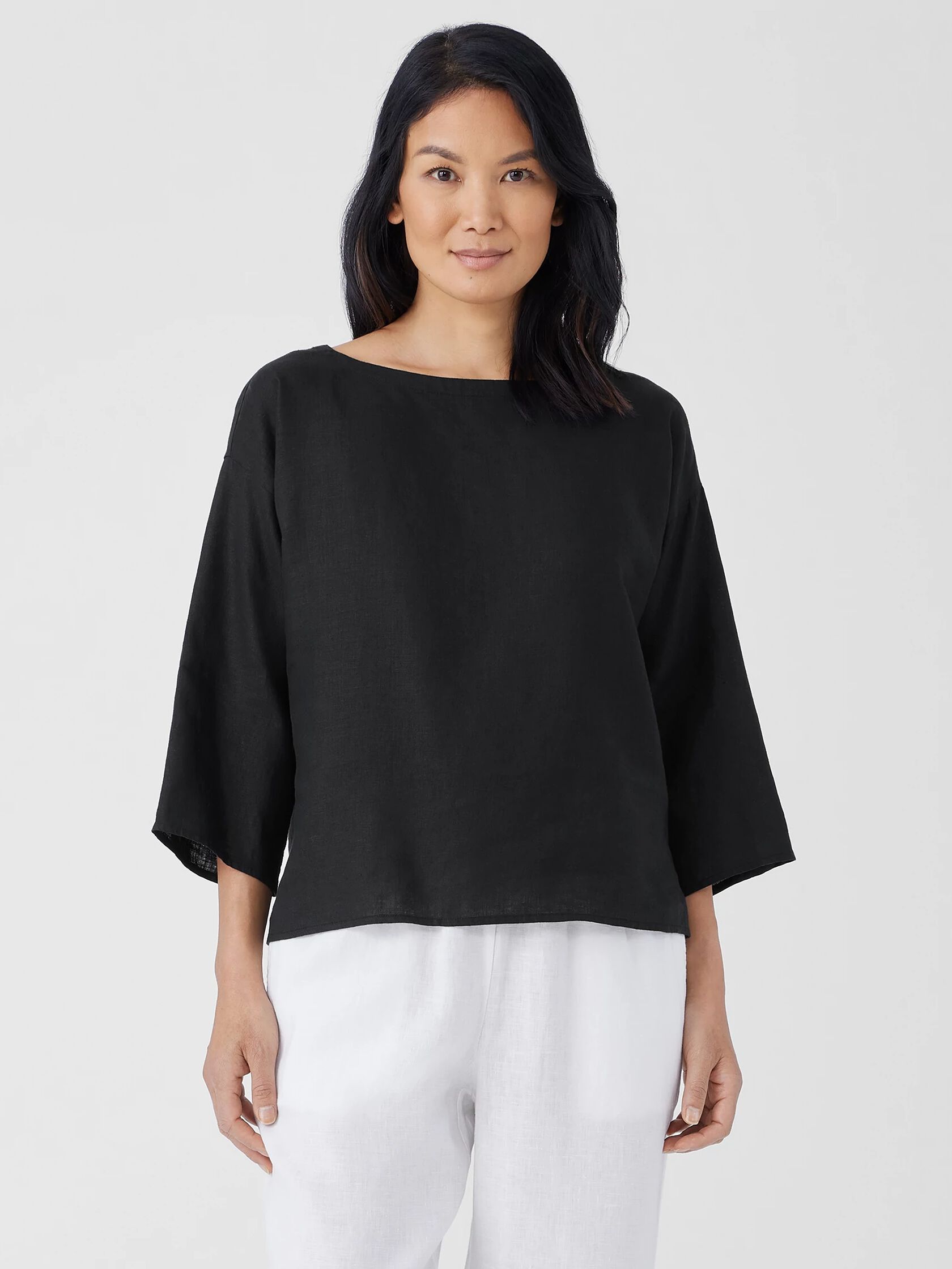 Organic Handkerchief Linen Box-Top