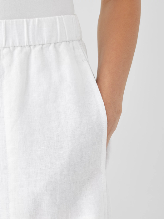 Organic Linen Wide Trouser Pant