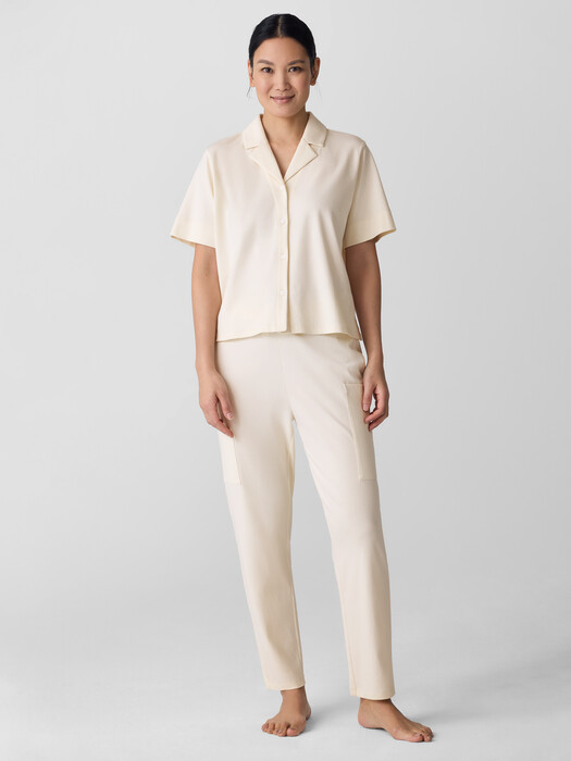 Organic Cotton Interlock Slouchy Sleep Pant