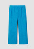 Washed Organic Linen Délavé Wide-Leg Pant