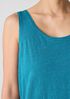 Organic Linen Jersey Scoop Neck Tank