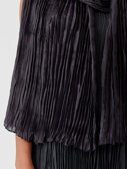 Crinkled Silk Scarf