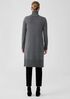 Merino Jersey Turtleneck Dress in Regenerative Wool