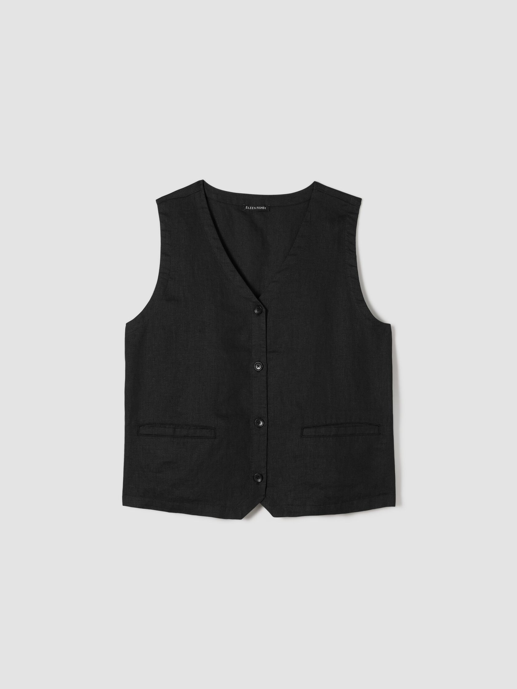 Organic Linen Vest