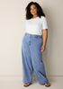 Organic Cotton Stretch Rib Crew Neck Tee
