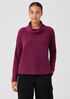 Organic Cotton Chenille Turtleneck Top