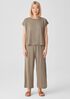 Fine Jersey Wide-Leg Pant
