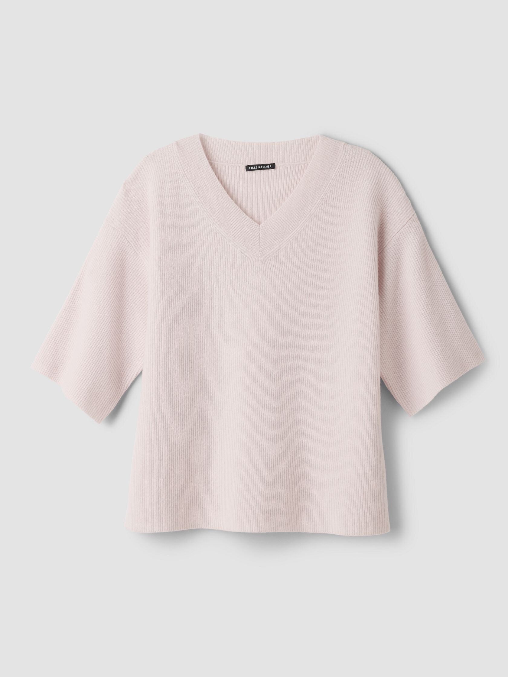Italian Cashmere V-Neck Top