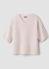Italian Cashmere V-Neck Top